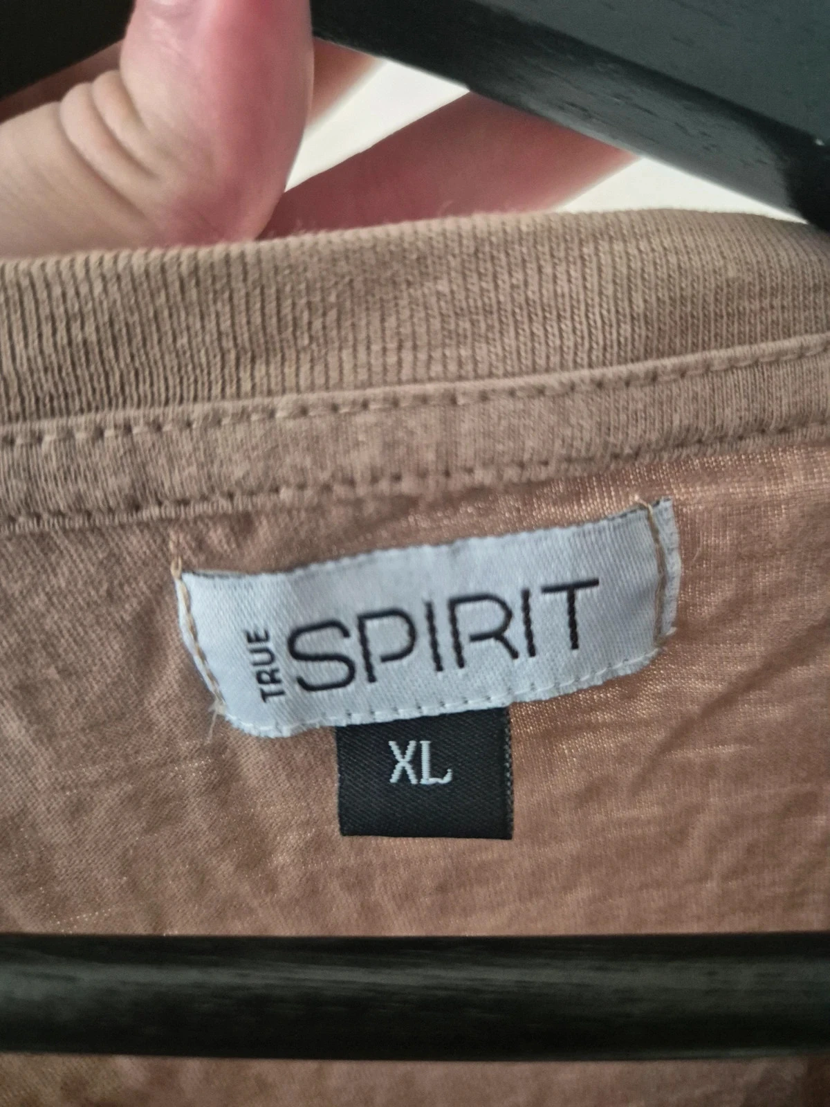 True Spirit taupe T-shirt met schouderdetails – maat XL – photo 4